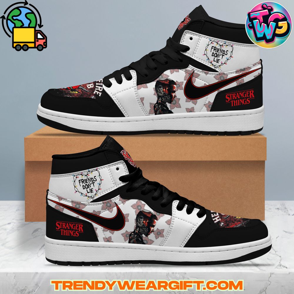 Stranger Things Air Jordan 1 Sneaker Stranger Things Air Jordan 1 Sneaker