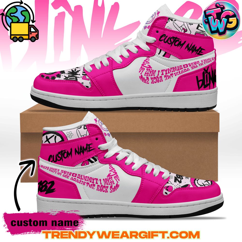 Blink182 Air Jordan 1 Sneaker Blink-182 Air Jordan 1 Sneaker