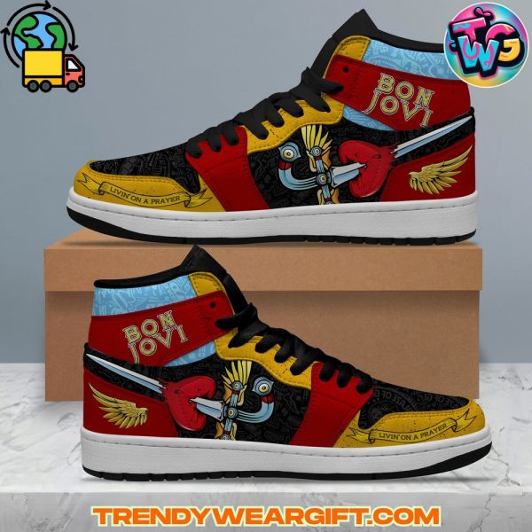 Bon Jovi Air Jordan 1 Sneaker