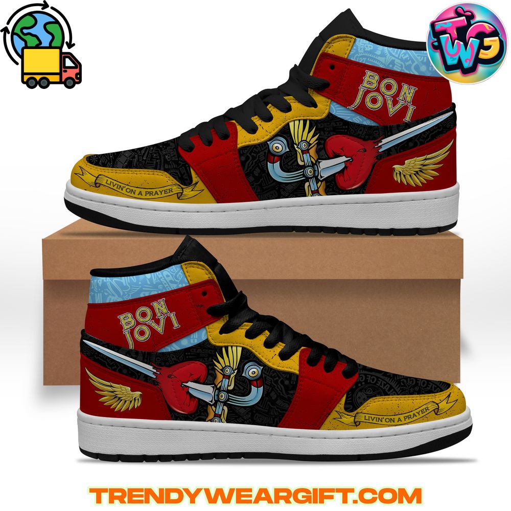 Bon Jovi Air Jordan 1 Sneaker Bon Jovi Air Jordan 1 Sneaker