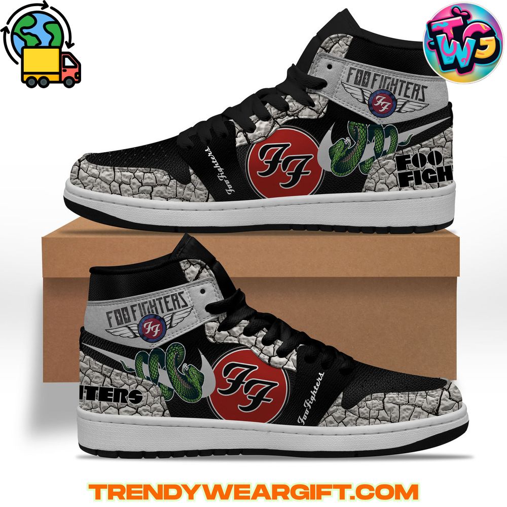 Foo Fighter Air Jordan 1 Sneaker Foo Fighters Air Jordan 1 Sneaker