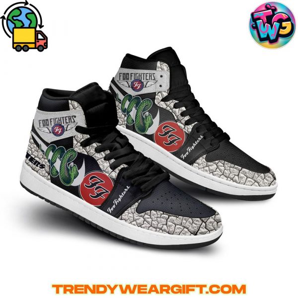 Foo Fighter Air Jordan 1 Sneaker