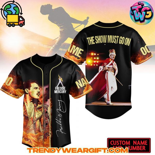 Freddie Mercury Baseball Jersey