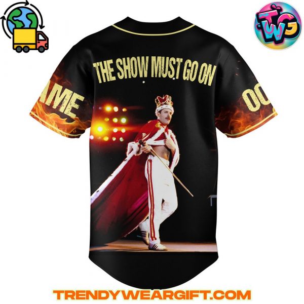 Freddie Mercury Baseball Jersey