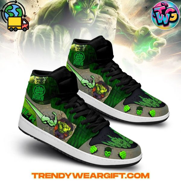 Marvel Hulk Air Jordan 1 Sneaker