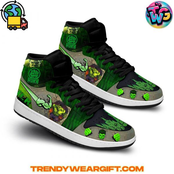 Marvel Hulk Air Jordan 1 Sneaker