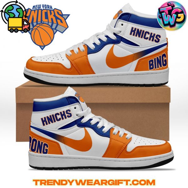 New York Knicks NBA Air Jordan 1 Sneaker