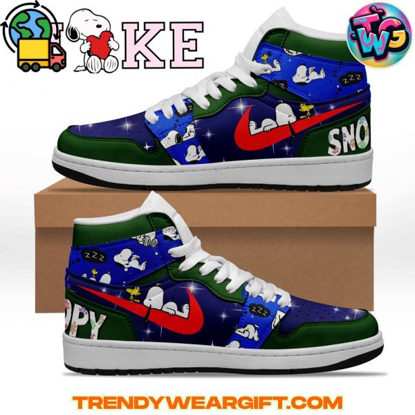 Snoopy Air Jordan 1 Sneaker