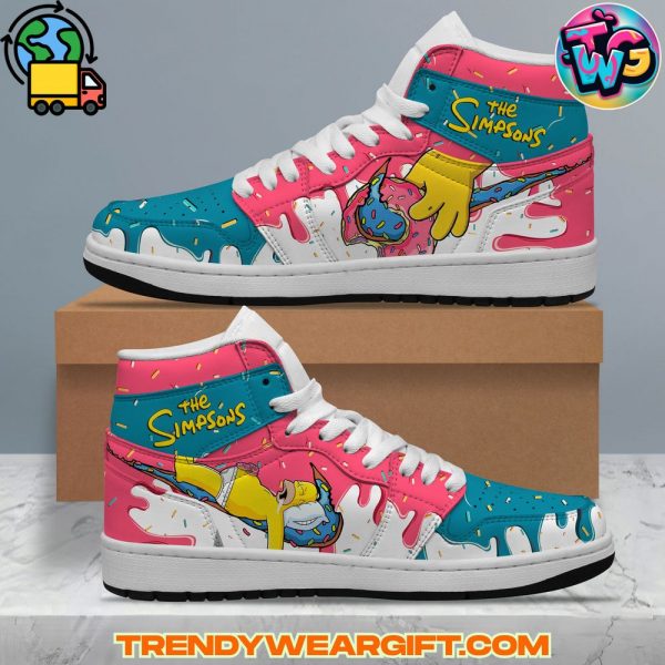 The Simpsons Air Jordan 1 Sneaker