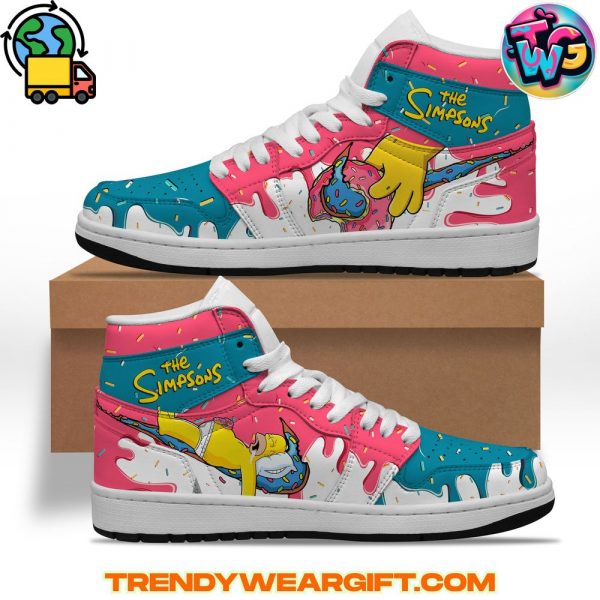The Simpsons Air Jordan 1 Sneaker