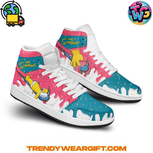 The Simpsons Air Jordan 1 Sneaker