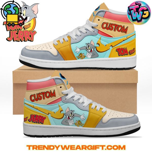 Tom Jerry Air Jordan 1 Sneaker
