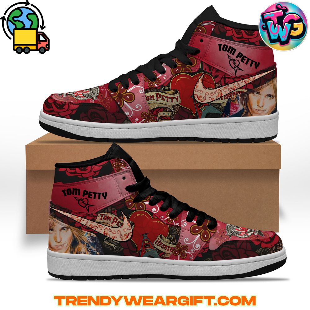 Tom Petty Air Jordan 1 Sneaker Tom Petty Air Jordan 1 Sneaker