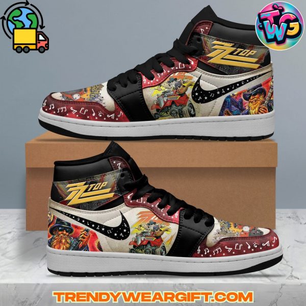 ZZ Top Air Jordan 1 Sneaker