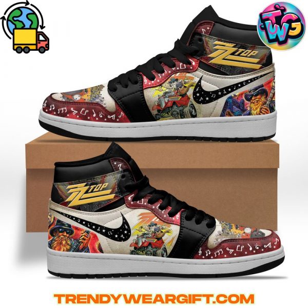 ZZ Top Air Jordan 1 Sneaker
