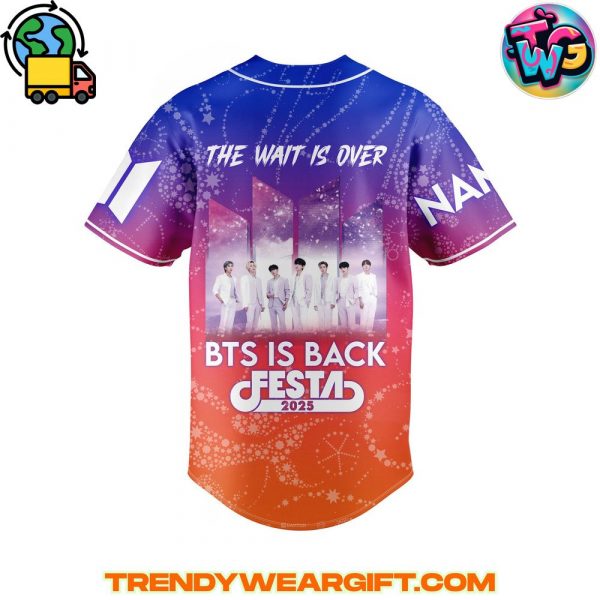 BTS Festa 2025 Baseball Jersey