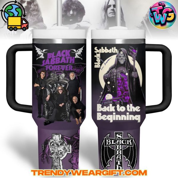 Black Sabbath Back to the Beginning Stanley Tumbler Cup