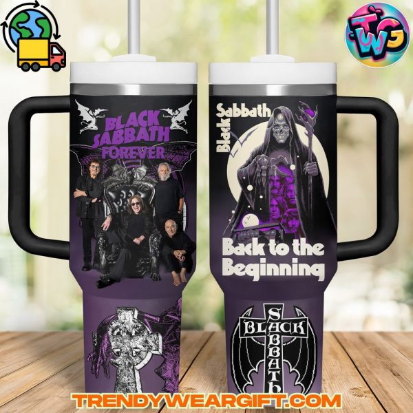 Black Sabbath Back to the Beginning Stanley Tumbler Cup