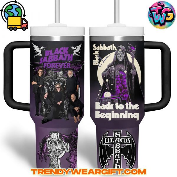Black Sabbath Back to the Beginning Stanley Tumbler Cup