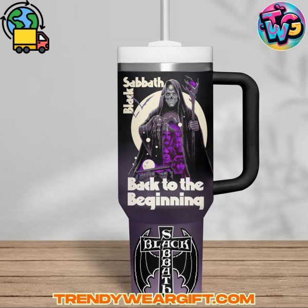 Black Sabbath Back to the Beginning Stanley Tumbler Cup