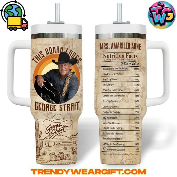 George Strait Stanley Tumbler Cup