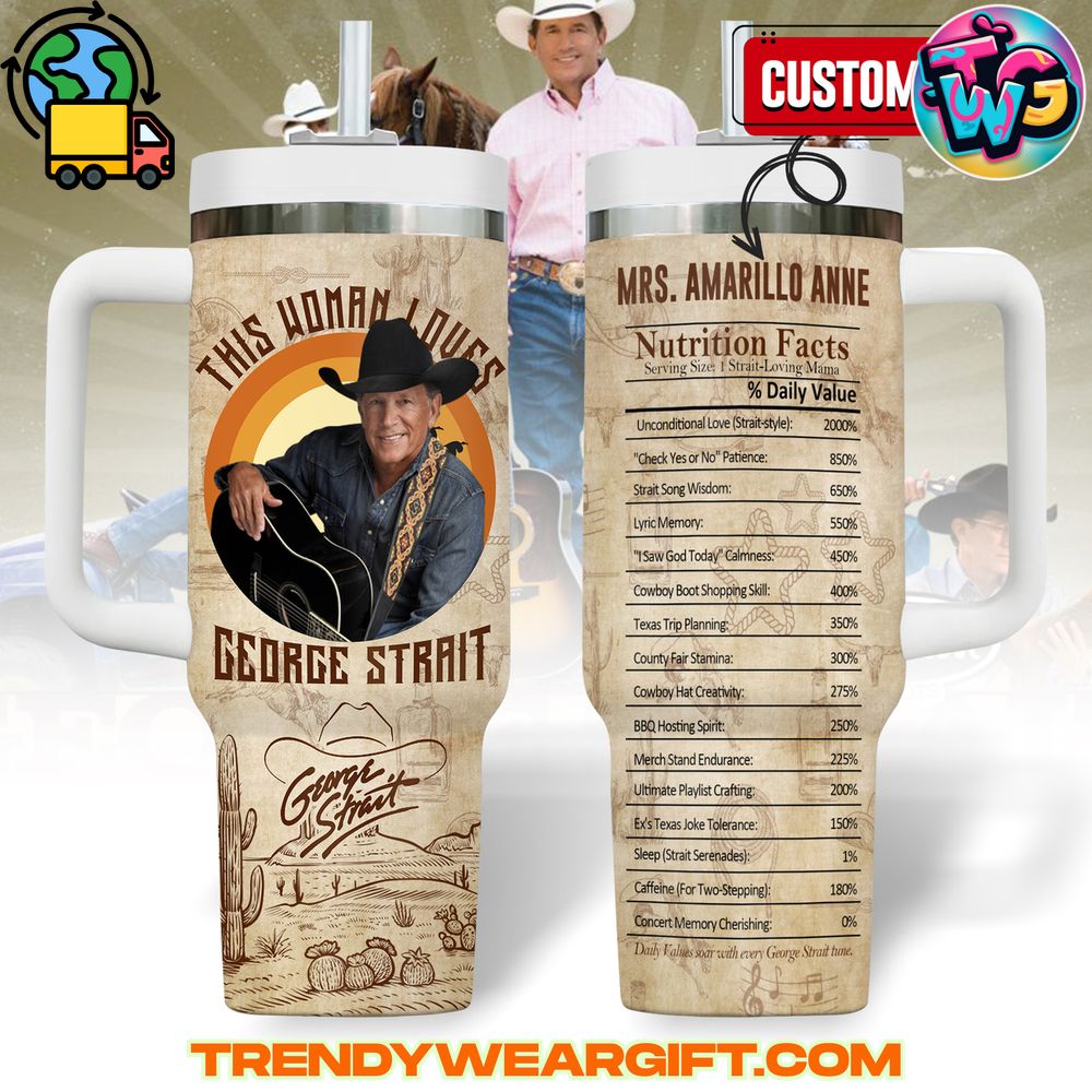 George Strait Stanley Tumbler Cup George Strait Stanley Tumbler Cup