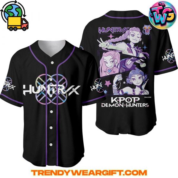 K-Pop Demon Hunters Huntrix Baseball Jersey