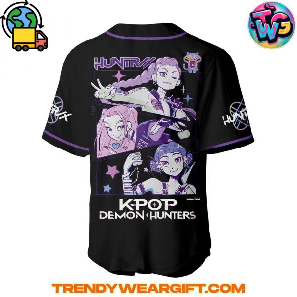 K-Pop Demon Hunters Huntrix Baseball Jersey