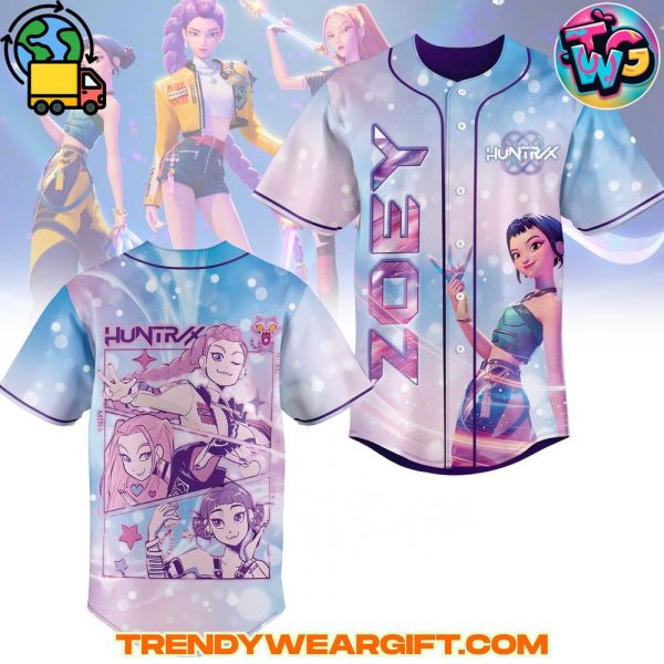 K-Pop Demon Hunters Huntrix Zoey Baseball Jersey