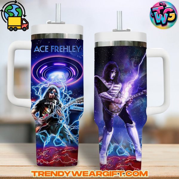 Kiss Band Ace Frehley Stanley Tumbler Cup