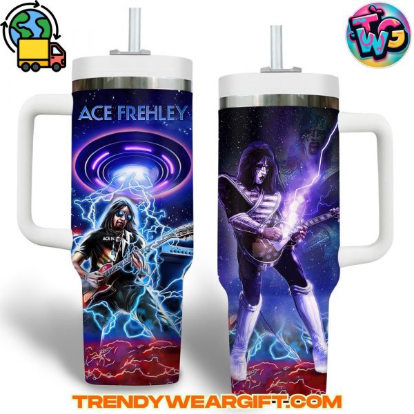 Kiss Band Ace Frehley Stanley Tumbler Cup