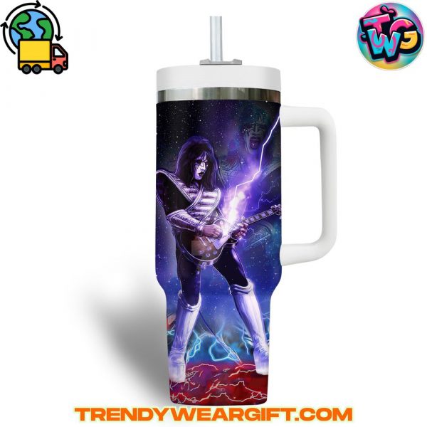 Kiss Band Ace Frehley Stanley Tumbler Cup