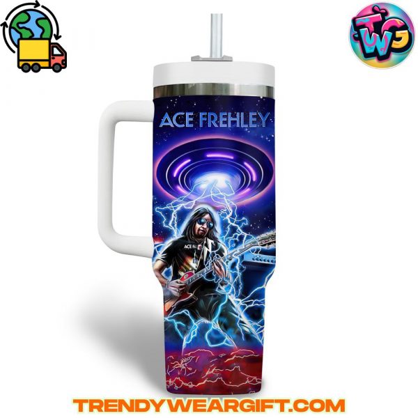 Kiss Band Ace Frehley Stanley Tumbler Cup