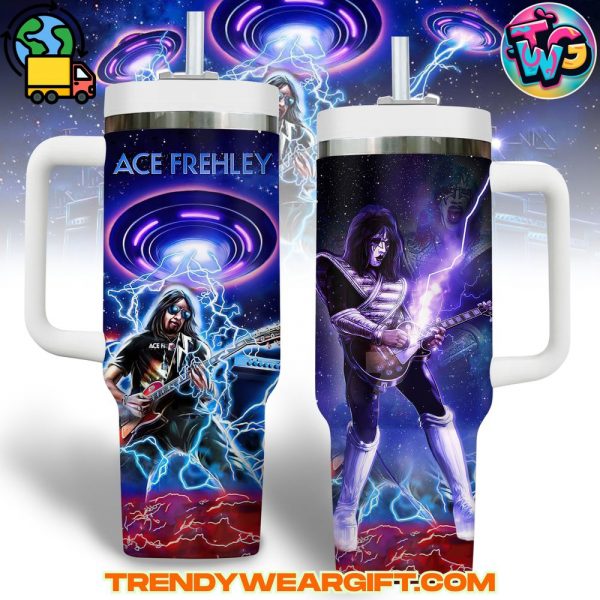 Kiss Band Ace Frehley Stanley Tumbler Cup