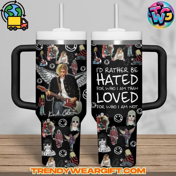Kurt Cobain Stanley Tumbler Cup