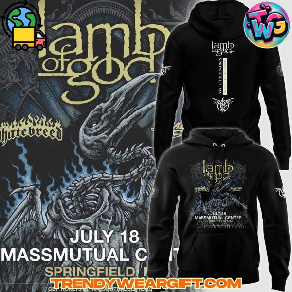 Lamb of God tour 2025 Hoodie
