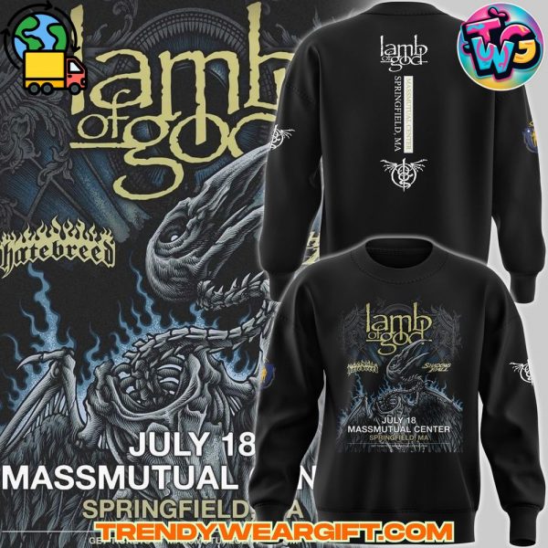 Lamb of God tour 2025 Sweatshirt