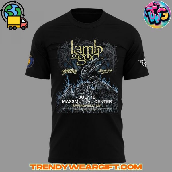 Lamb of God tour 2025 Tshirt