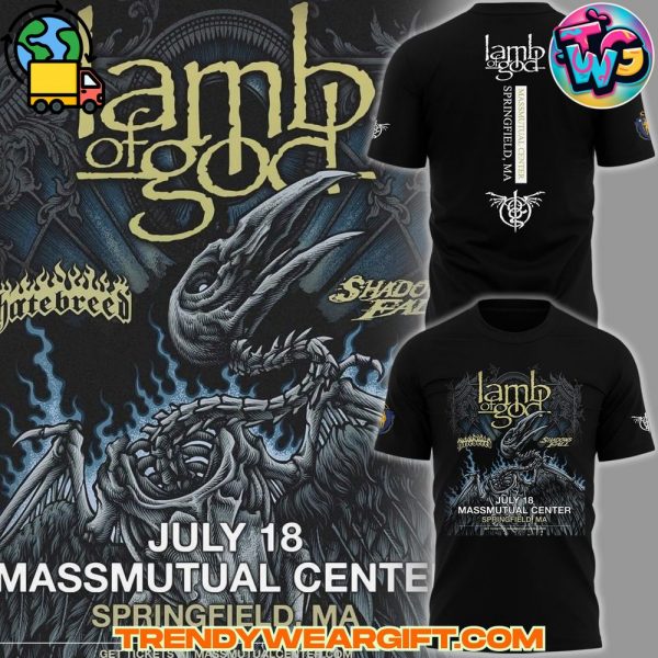 Lamb of God tour 2025 T-shirt