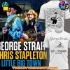 Los Angeles Chargers NFL x George Strait Black T-shirt