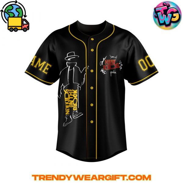 New Kids on the Block Baseball Jersey