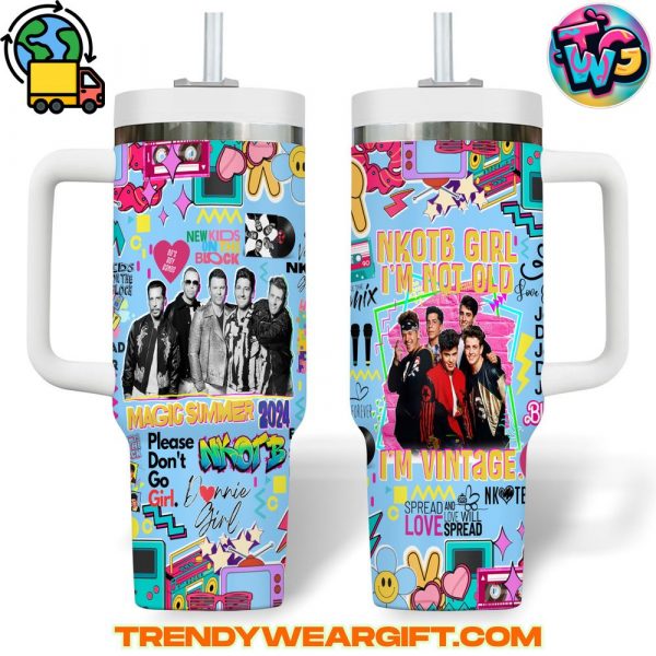New Kids on the Block Stanley Tumbler Cup