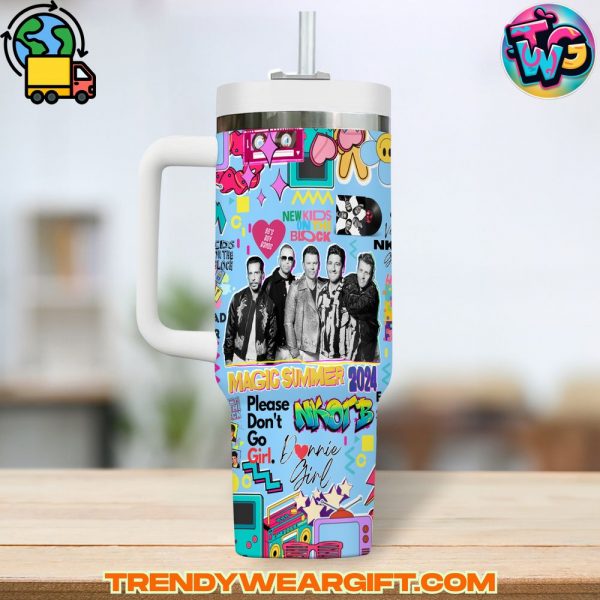 New Kids on the Block Stanley Tumbler Cup