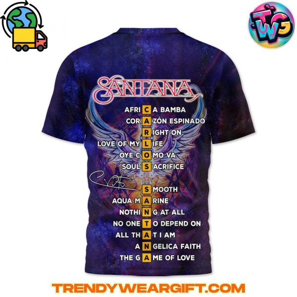 Santana Oneness Tour Tshirt
