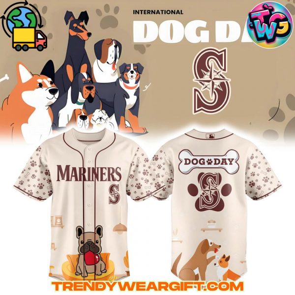 Seattle Mariners MLB x Dog Day Baseball Jersey