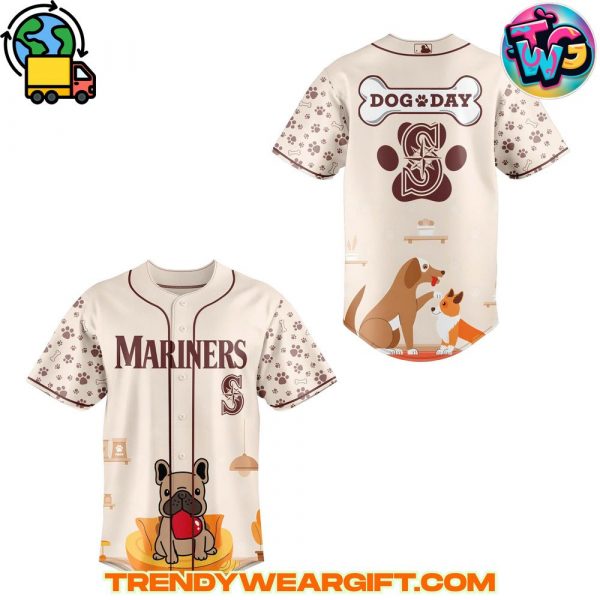 Seattle Mariners MLB x Dog Day Baseball Jersey