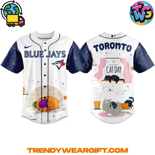 Toronto Blue Jays MLB x Cat Day Baseball Jersey