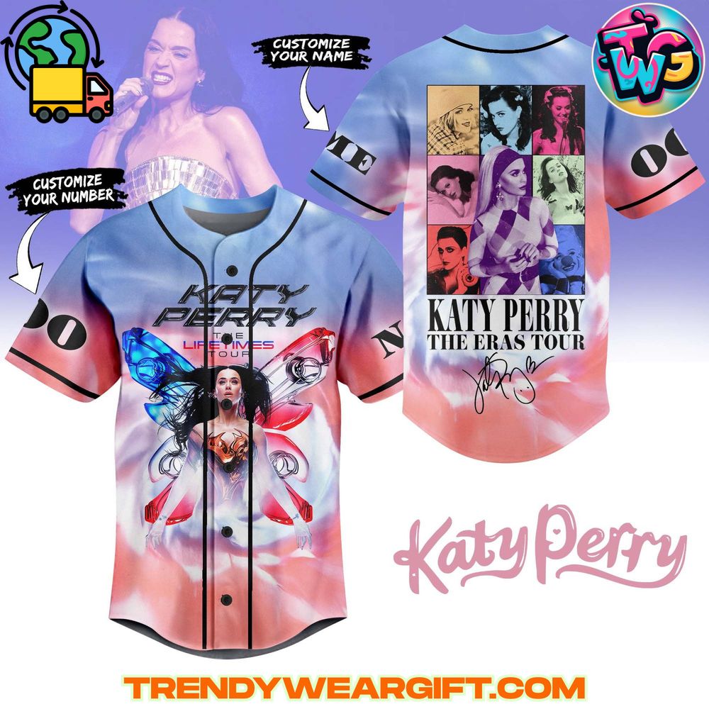 Katy Perry Baseball Jersey