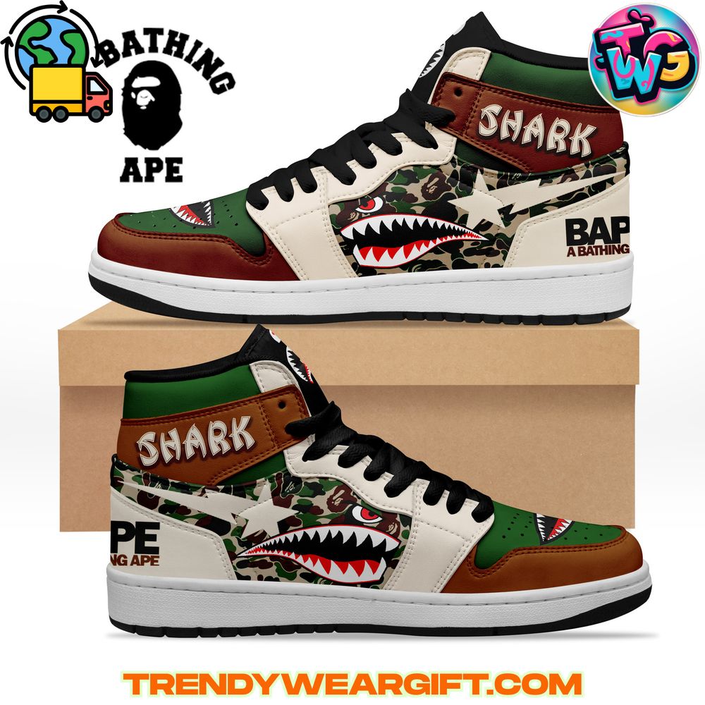 Bape Air Jordan 1 Sneaker Bape Air Jordan 1 Sneaker
