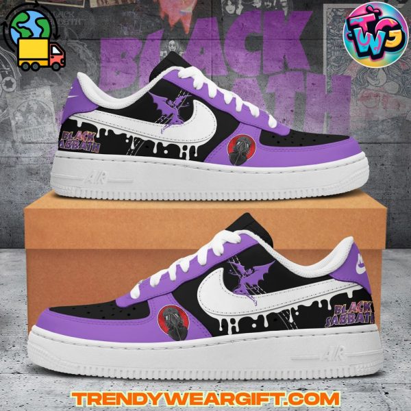 Black Sabbath Air Force 1 Sneaker